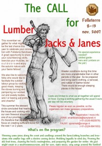 2007 Lumber Janes call